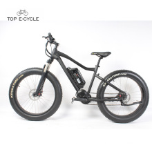 High quality front suspension fat tire snow electric bike for sale